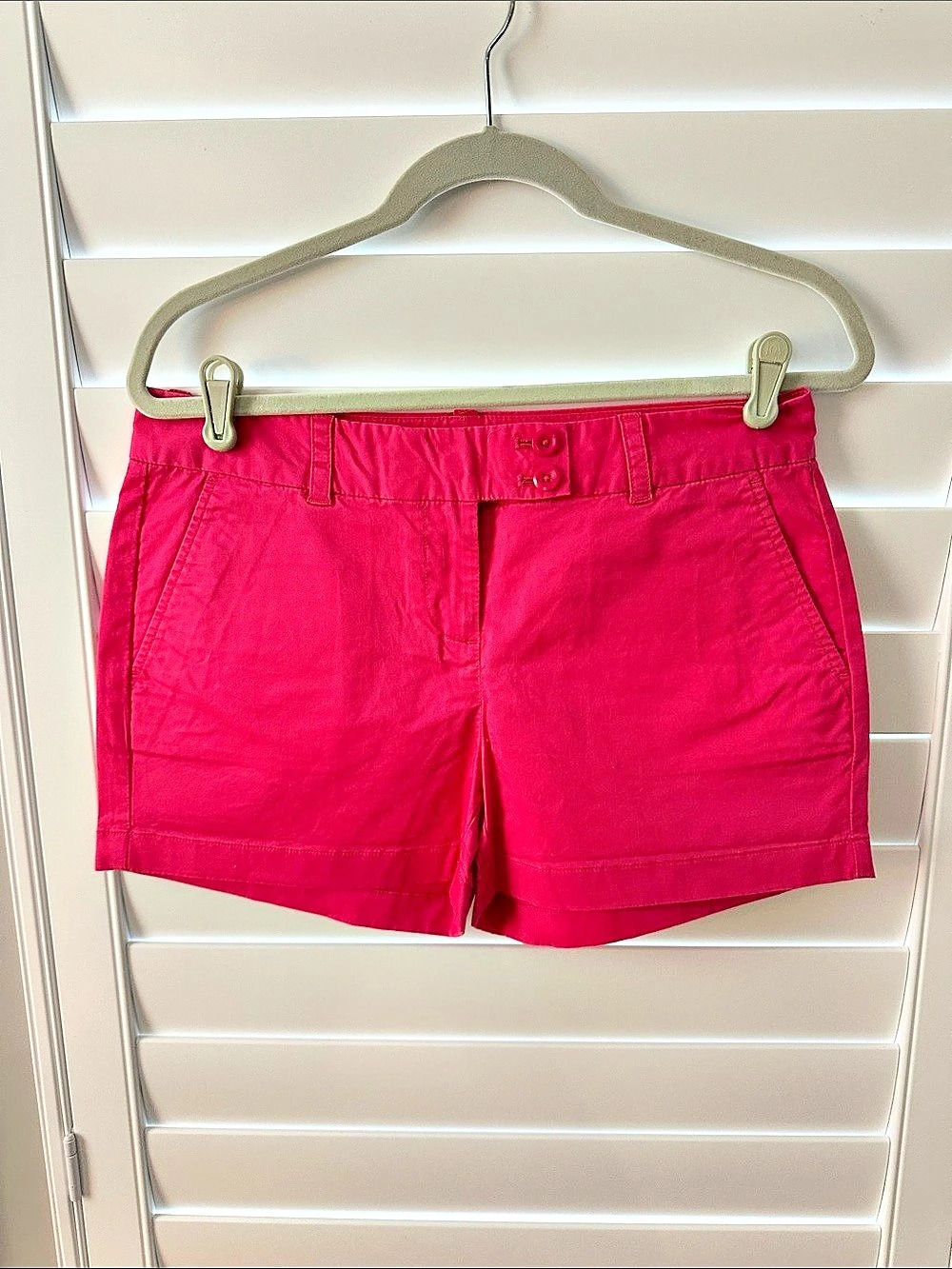 vineyard vines Double Button Chino Shorts Pink Size 4
